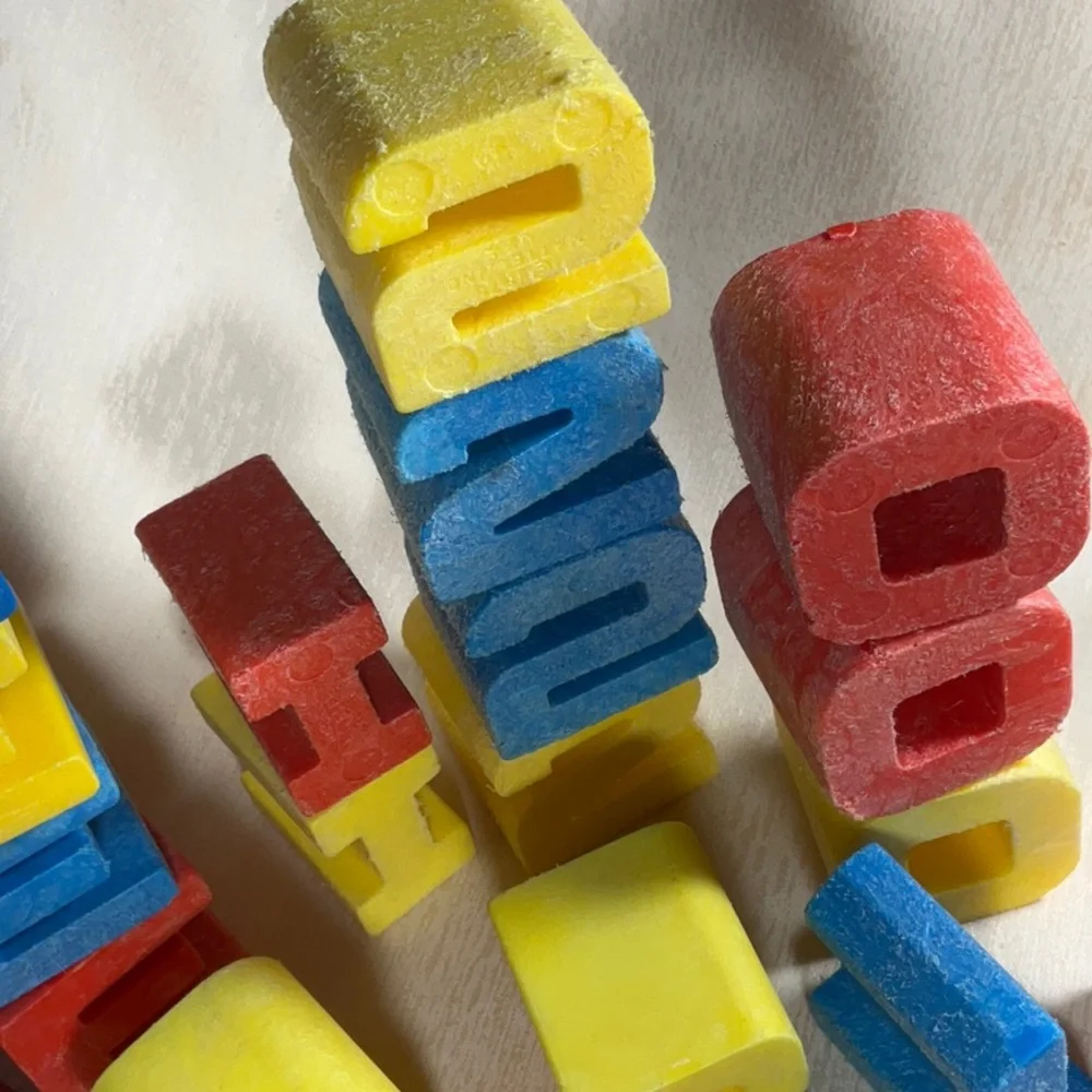 1970’s Mattel Tuff Blocks